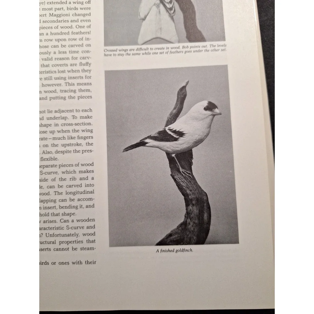 1988 Carving Miniature Wildfowl with Robert Guge (Signed opy) Roger Schroeder